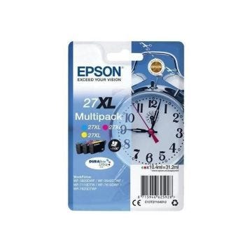 EPSON Multipack T2715 XL - Réveil - Cyan, Magenta, Jaune (C13T27154012)