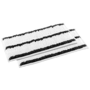 Kärcher Chiffons pour le sol noir/blanc