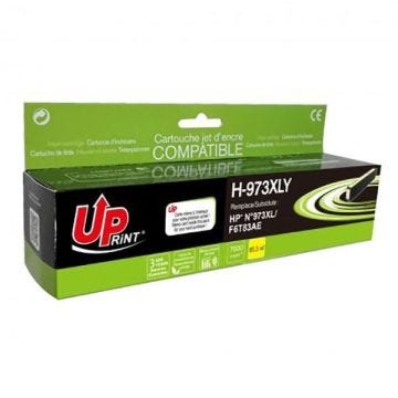 Cartouche d'encre UPrint H-973XLY Y compatible HP F6T83AE - Jaune - Jusqu'à 7000 pages - Pack de 1
