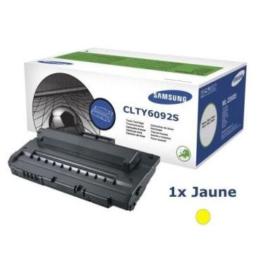 SAMSUNG Cartouche de toner CLT-Y6092S - Jaune