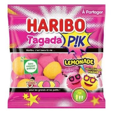 Carton de 30 sachets Tagada Pink Lemonade 100gr Haribo