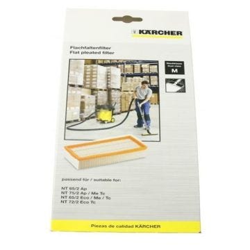 Filtre Hepa d'origine - Aspirateur - KARCHER (141559) - Conçu pour NT652 BB4379879 - Avec sac/sans sac