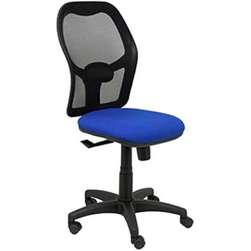 Chaise Alocén Maille Noire siège Bali Bleu Marque Piqueras ET Crespo