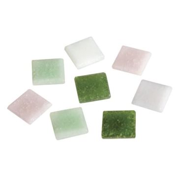 Mosaïque - Rayher - Teintes vertes - 1 cm - 1 kg - Mixte
