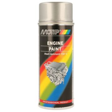 Bombe de peinture pour moteur motip (aluminium)
