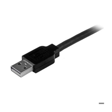 STARTECH.COM Câble USB Actif A vers B - Câble Imprimante USB A-B - M/M - 1x USB A Mâle, 1x USB B Mâle - 15 m - Noir