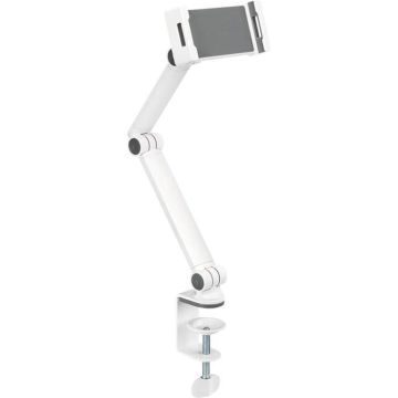 Support pc - support tablette Neomounts products eur Tablet Desk CLAMP (Suited from 4.7IN UP to 12.9IN) White