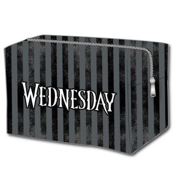 Trousse de toilette - Cerda - Wednesday - Souple - Zippée - Noir