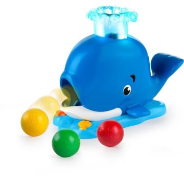 Jouet d'activité Musicale avec lumière et Sons - BRIGHT STARTS - Silly Spout Whale Ball Popper -  3 balles - Développement précoce