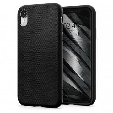 Coque de protection - Spigen - Liquid Air - Noir - Souple - Anti-choc / Anti-rayure