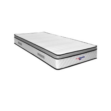 Matelas marie a Ressorts Ensaches 3,5 cm face de contact latex Matelas face de contact latex en 75 Kg-m3 Alese 140x190 Hauteur