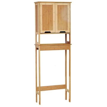 Meuble dessus WC en Bambou