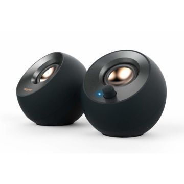 Enceintes USB 2.0 - Creative - Pebble V2 - Design minimaliste - Connectivité USB-C - 8 W RMS