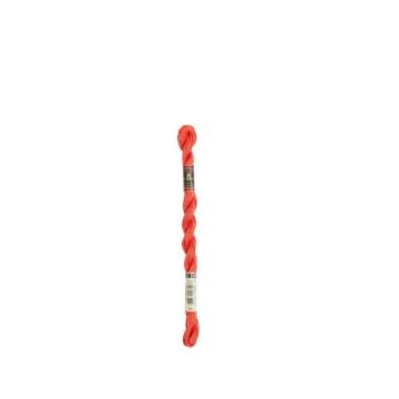 Fil DMC Coton Perlé Médium N5 Col. 351 Rouge