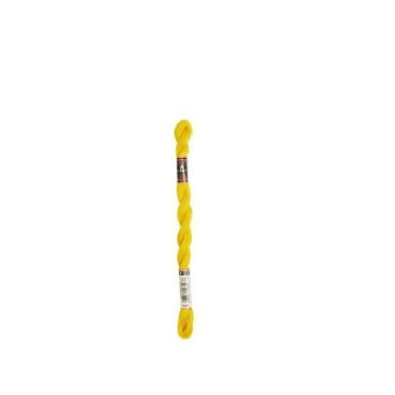Fil DMC Coton Perlé Small N8 Col. 444 Jaune