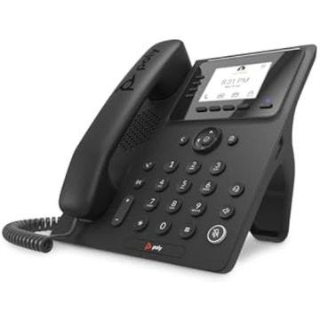 Poly Téléphone CCX 350 dans la Variante Microsoft Teams (PoE, sans Bloc d'alimentation)
