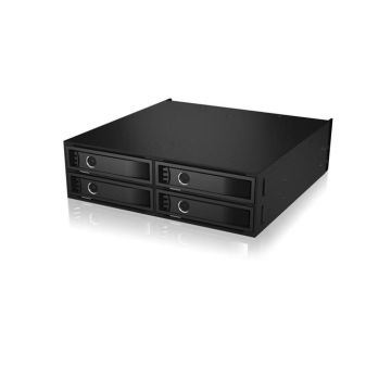 Boîtier externe - RAIDSONIC - IB-2242U2K - Backplane 4x 2,5 U.2 SSD - SATA/SAS - Multicolore