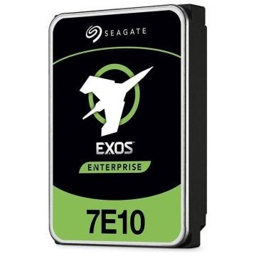 Seagate Exos 7E10 10 to, Disque Dur Interne - 3,5 Pouces 4Kn SAS 6 Gbits-s 7 200 TR-Min, 256 Mo de mémoire Cache, 2M MTBF, pour Entr