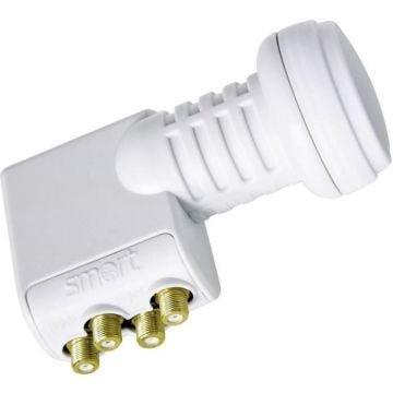 Tête LNB quad Smart Titanium Universal TQS avec switch Nombre dabonné(s) : 4