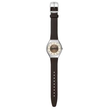 Montre homme bracelet cuir - Swatch - Montre Swatch Hazel Delight