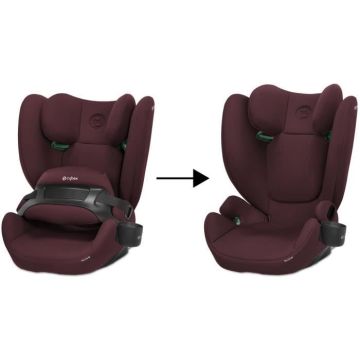 Siège auto CYBEX PALLAS B2 I-SIZE - Dès 15 mois jusqu'à 12 ans - Rumba Red et dark red