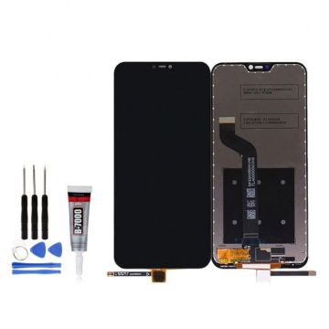 Ecran LCD + Vitre Tactile Remplacement pour Xiaomi mi A2 LITE Noir +Kit