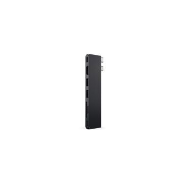 Hub USB-C - Satechi - Pro Slim - 6 Ports - HDMI 4K - Design Aluminium Moderne