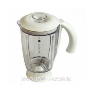 Bol Blender Blanc Complet pour Kenwood BL430 FP591 - Pièce d'Origine Constructeur