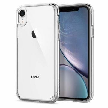Spigen® Coque iPhone XR 6.1", Spigen® [Ultra Hybrid] Coque en TPU et PC pour iPhone XR 6.1" 2018, Dos Rigide - Transparent