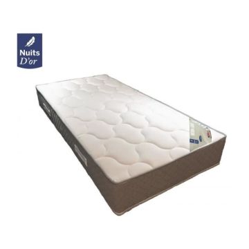 Moonlight Matelas Densité 35 Kg/m3 - Hauteur 24 CM - Soutien Ferme Orthopédique (140x190)