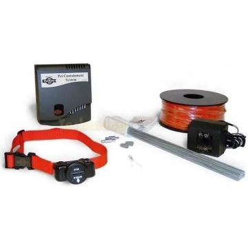 PetSafe - Système de Clôture Anti-fugue avec Fil pour Chien de plus 3,6 Kg – Avertissement Sonore/Eléctrostatique,Facile à