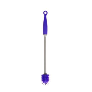 Je Cherche Une Idée - Goupillon Biberon Silicone Anti Rayures - Violet