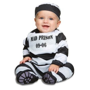 DÉGUISEMENT PRISONNIER BÉBÉ - POLICE PRISONNIER