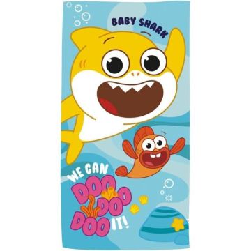 BABY SHARK - Serviette microfibre 70x140 cm