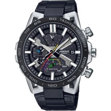 Montre Casio - Hommes - EQB-2000DC-1AER - Noir Acier inoxydable - 43mm - 10 bar