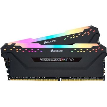CORSAIR Mémoire PC RAM - Vengeance RGB Pro 16Go (2x8Go) - 3000 MHz - DDR4 - CAS 15 (CMW16GX4M2C3000C15)