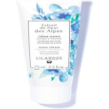 Lilaroze Paris Crème Mains Extrait de Fleur Des Alpes Nourrit et Protège 75ml