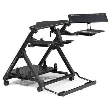Next Level Racing Flight Stand Pro - Support pour simulateur - perche de montage - bras pivotant plaque de vol - support pour clavie
