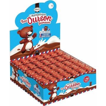 Boite de 140 oursons choco Cemoi