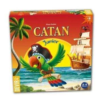 Jeu de mots croisés Catane Junior - Catane - Enfant - 2 à 4 joueurs