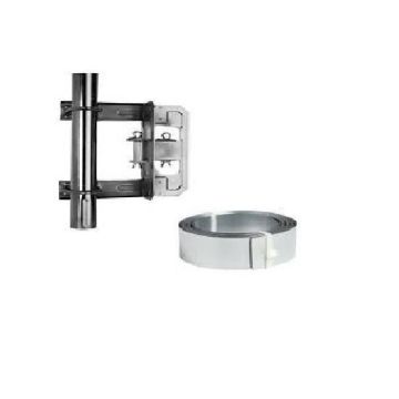 HD ME Cerclage cheminée simple Galvanisé a 2 tendeurs + Feuillard Galvanisé 5M
