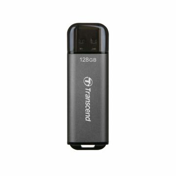 Clé USB - TRANSCEND - JetFlash 920 - 128 Go - USB 3.2 Gen 1 - Gris