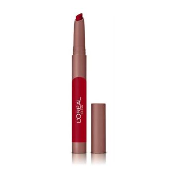 Crayon à Lèvres Mat Infaillible - L'Oréal Paris - 110 Caramel Rebel - Longue Durée - Résistant aux Taches