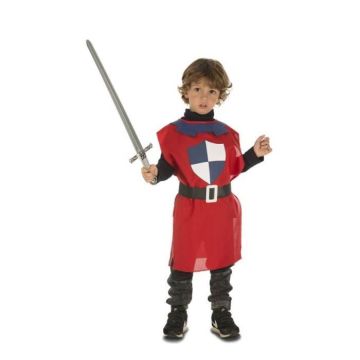 Déguisement - MOM - Guerrier Medieval - Multicolore - Rouge - Enfant Mixte