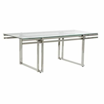 Table basse chic et moderne - Marque - Modèle - Blanc - Verre