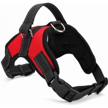 Honeyhome Haute Qualité Harnais Chien Réglable harnais pour Grand Gros Moyen Chien Accessoires Kit Confortable(M)