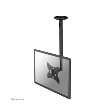 Support plafond pour écran LCD NEWSTAR FPMA-C060BLACK - Noir - 10"-40" - Inclinable