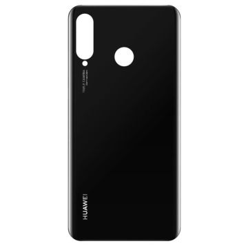 Cache Batterie Huawei P30 Lite - Noir - Façade Arrière de Remplacement