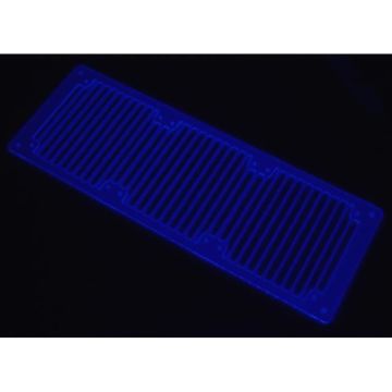 Customisation PC AC Ryan RadGrillz Stripes 3x120mm - Acryl UVBlue 90495