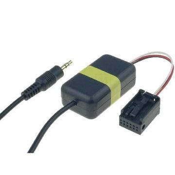Cable Adaptateur AUX Jack - BMW 3/ 5/ X3/ X5 radio usine sans navigation